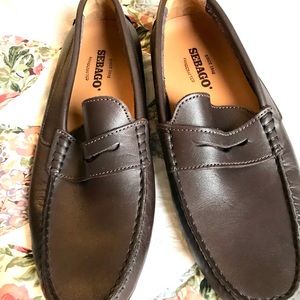 Sebago leather moccasins